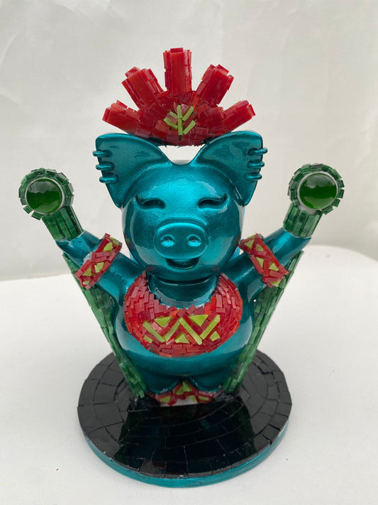 Chicadania - Cacica Pig (Sculpture)