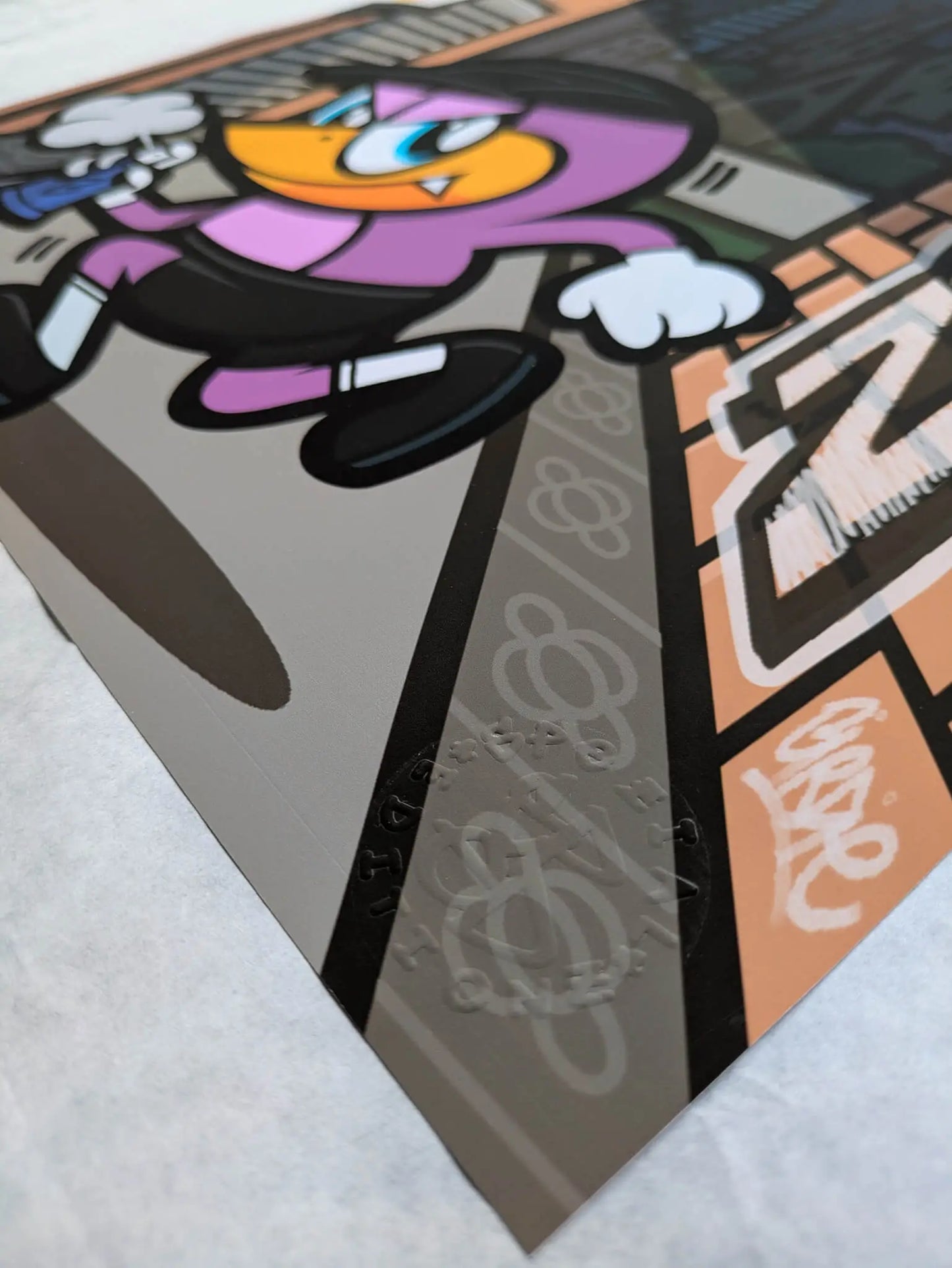 Birdie - 'Barcelona 08001 Vandals' (Giclée print)
