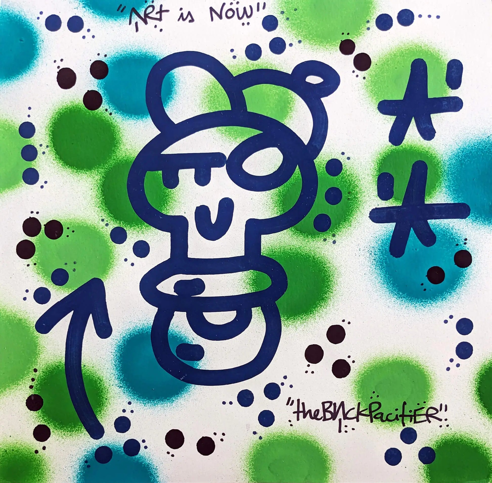 El Xupet Negre work "Art is now" (original)