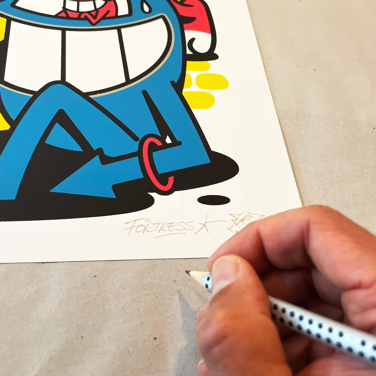 Flying Förtress & Pez - PezFortress2025 (Main edition) (Screen-Print)