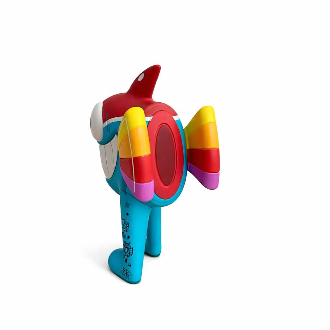 Pez - The Walking Fish (Tropical) (Art Toy) (Hand-Finished)