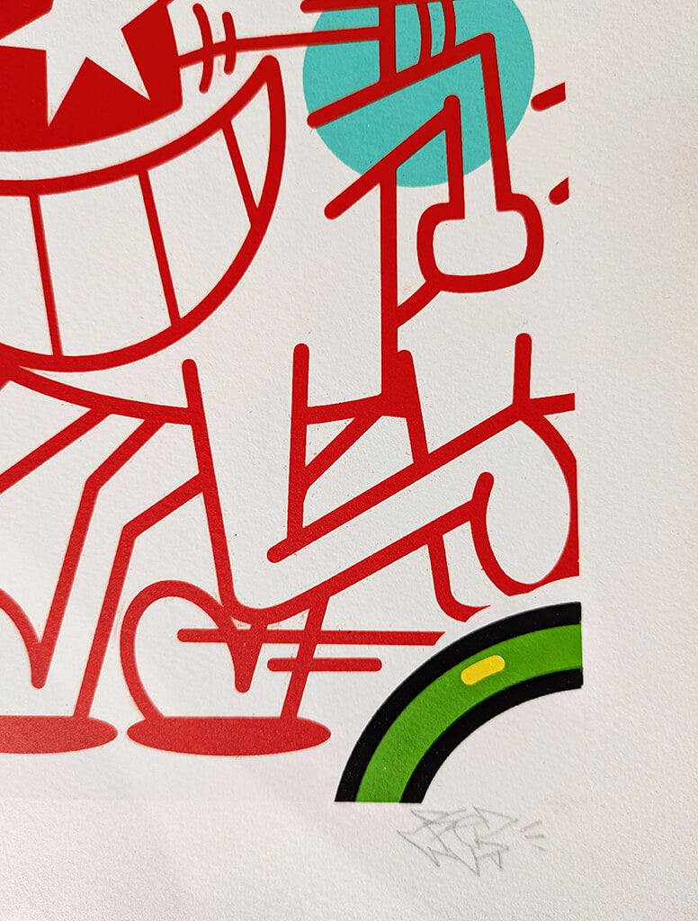 Pez - "Get up Stand Up" (Hand-finished Print)