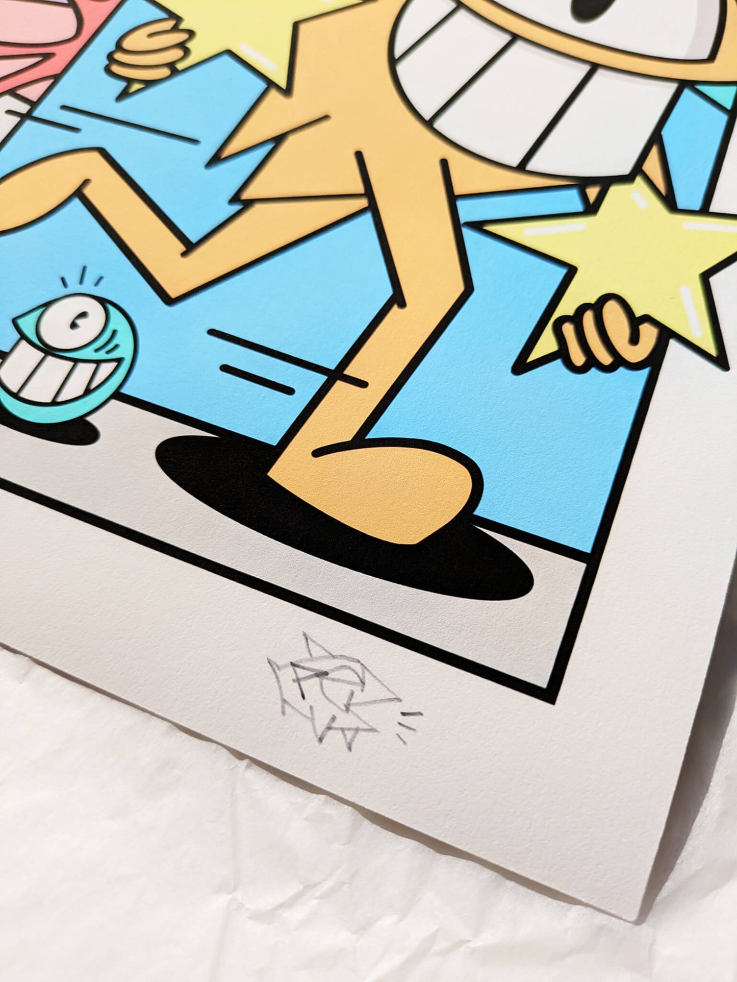 Pez - "Run with the stars" (Giclée Print)