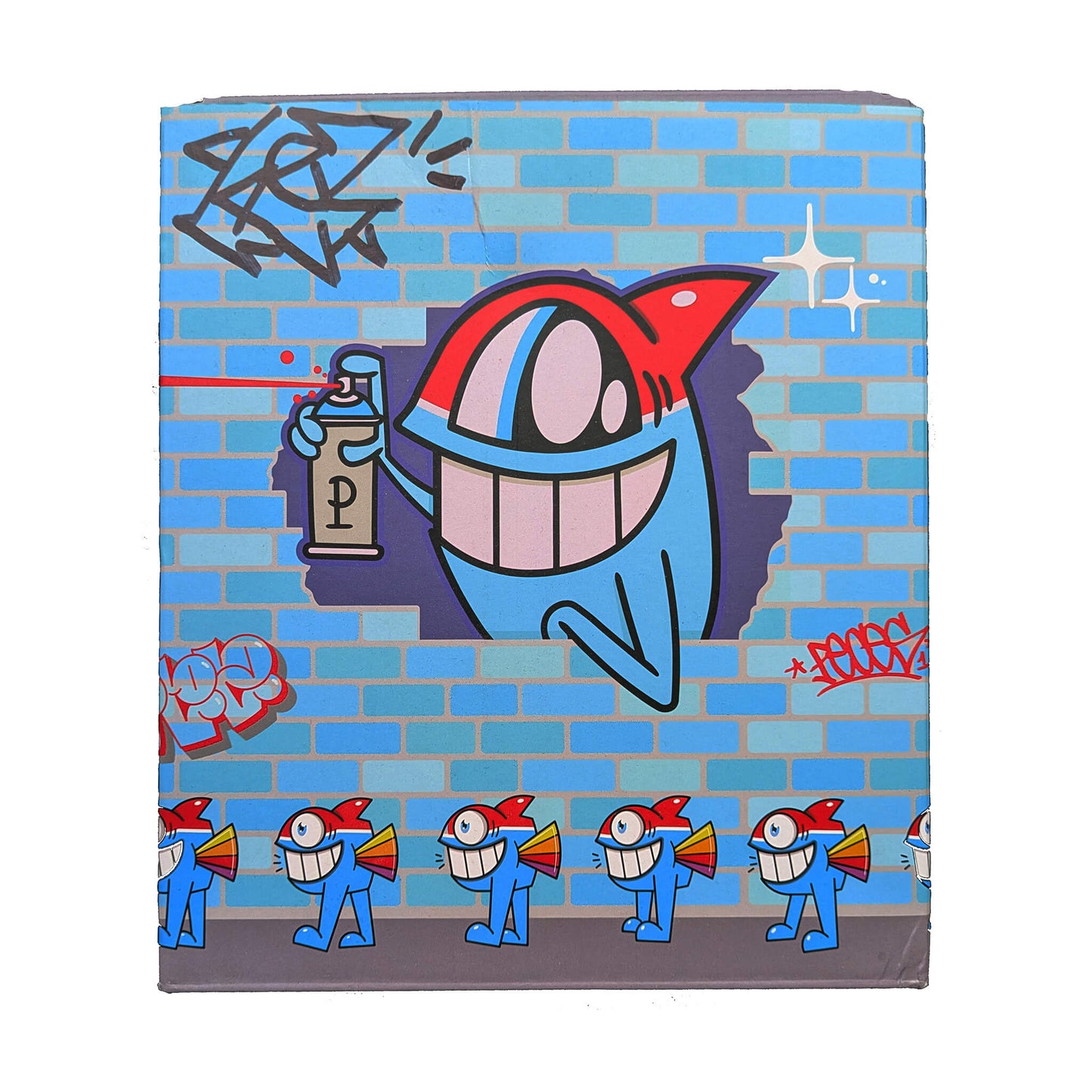 Pez - The Walking Fish (Pinky variant) (Art Toy)