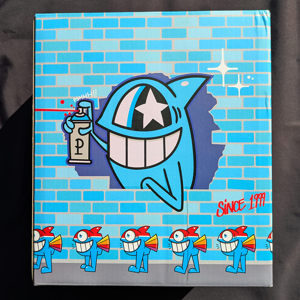 Pez - The Walking Fish (Full Doodle) (Original Hand-Finished Art Toy)
