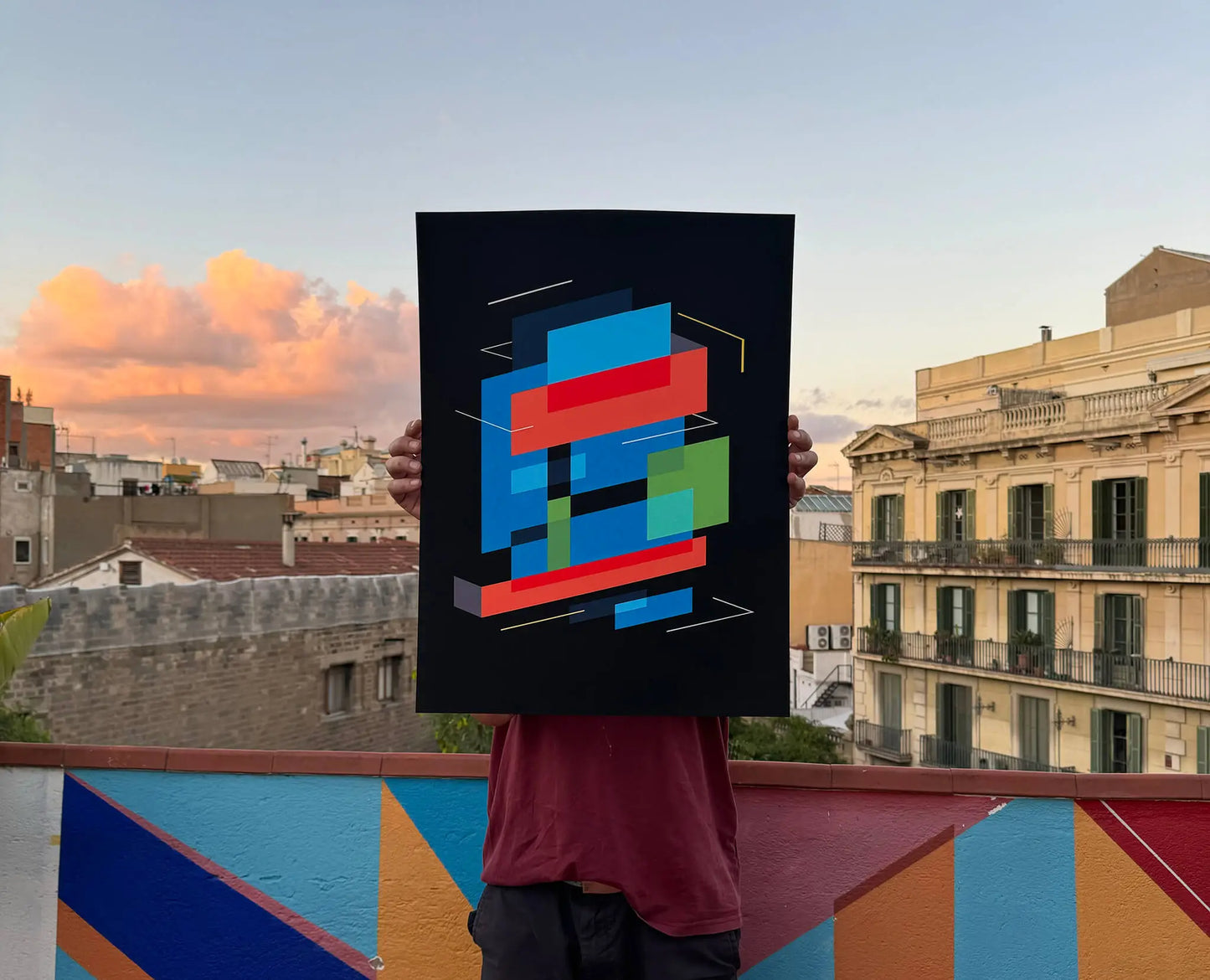 Slomo - untitled (silk screen print)