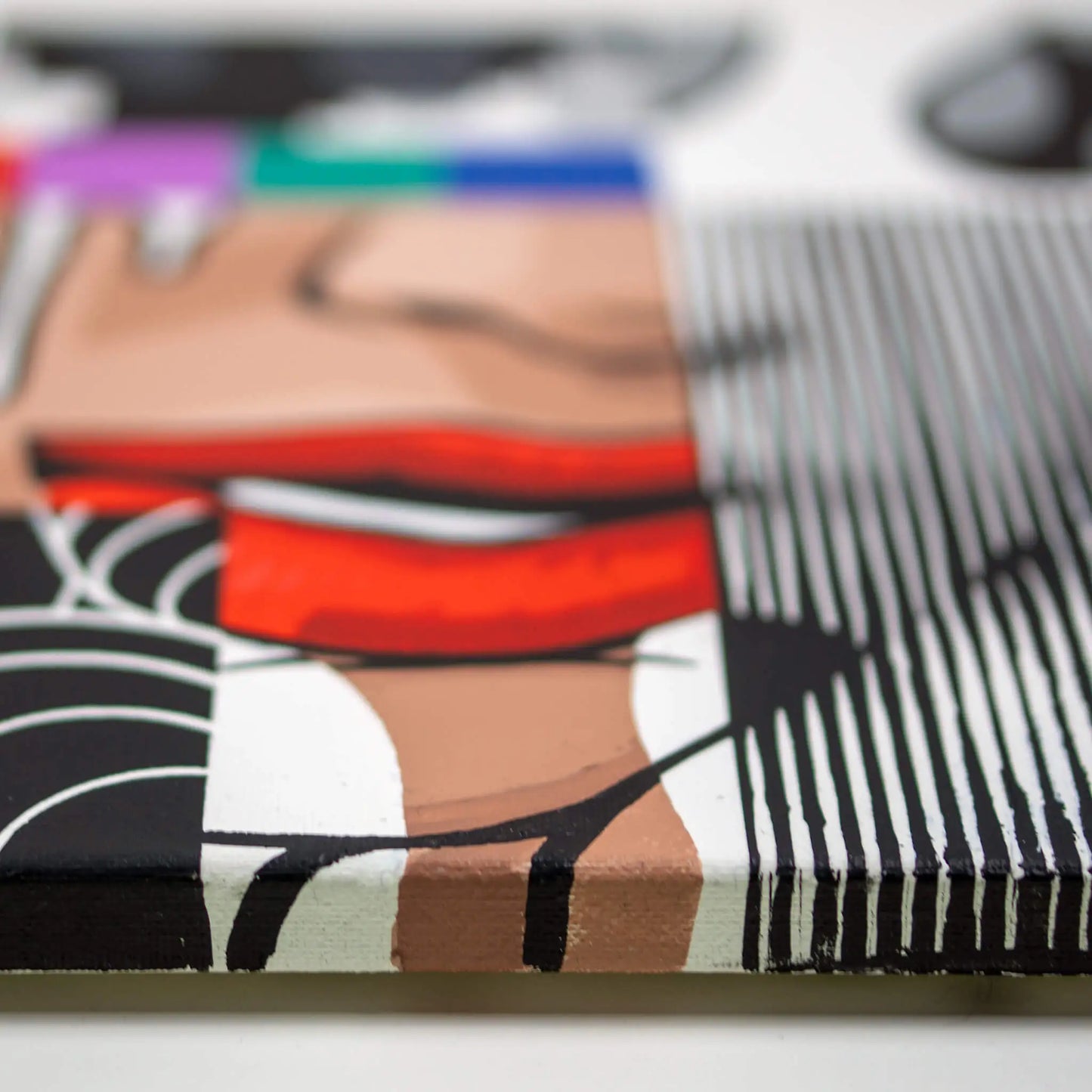 Jay Kaes - Splash: Perception paradox (Canvas)