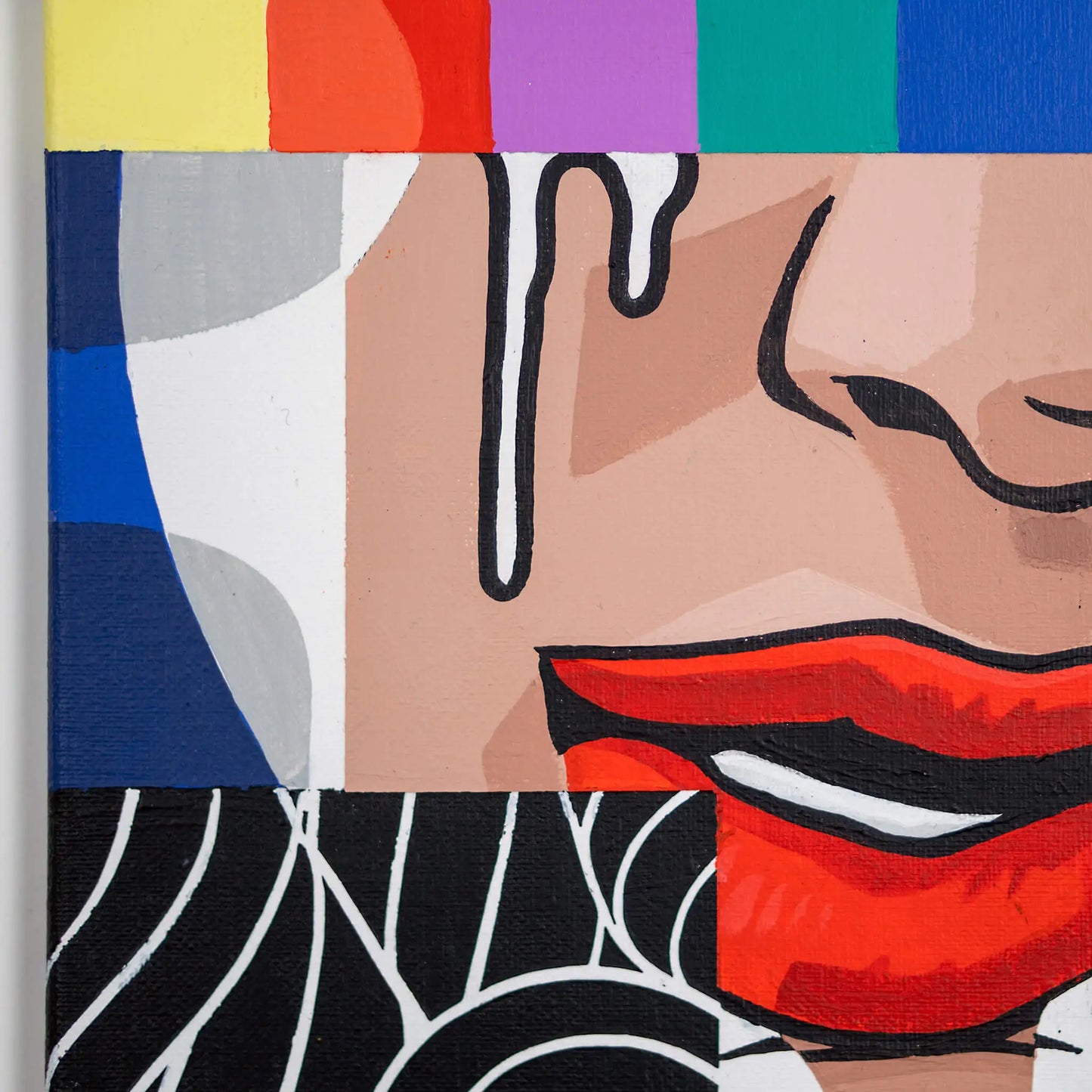 Jay Kaes - Splash: Perception paradox (Canvas)