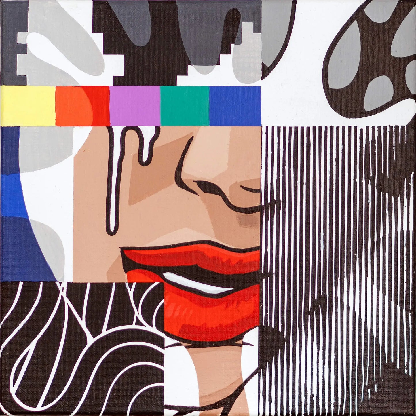 Jay Kaes - Splash: Perception paradox (Canvas)
