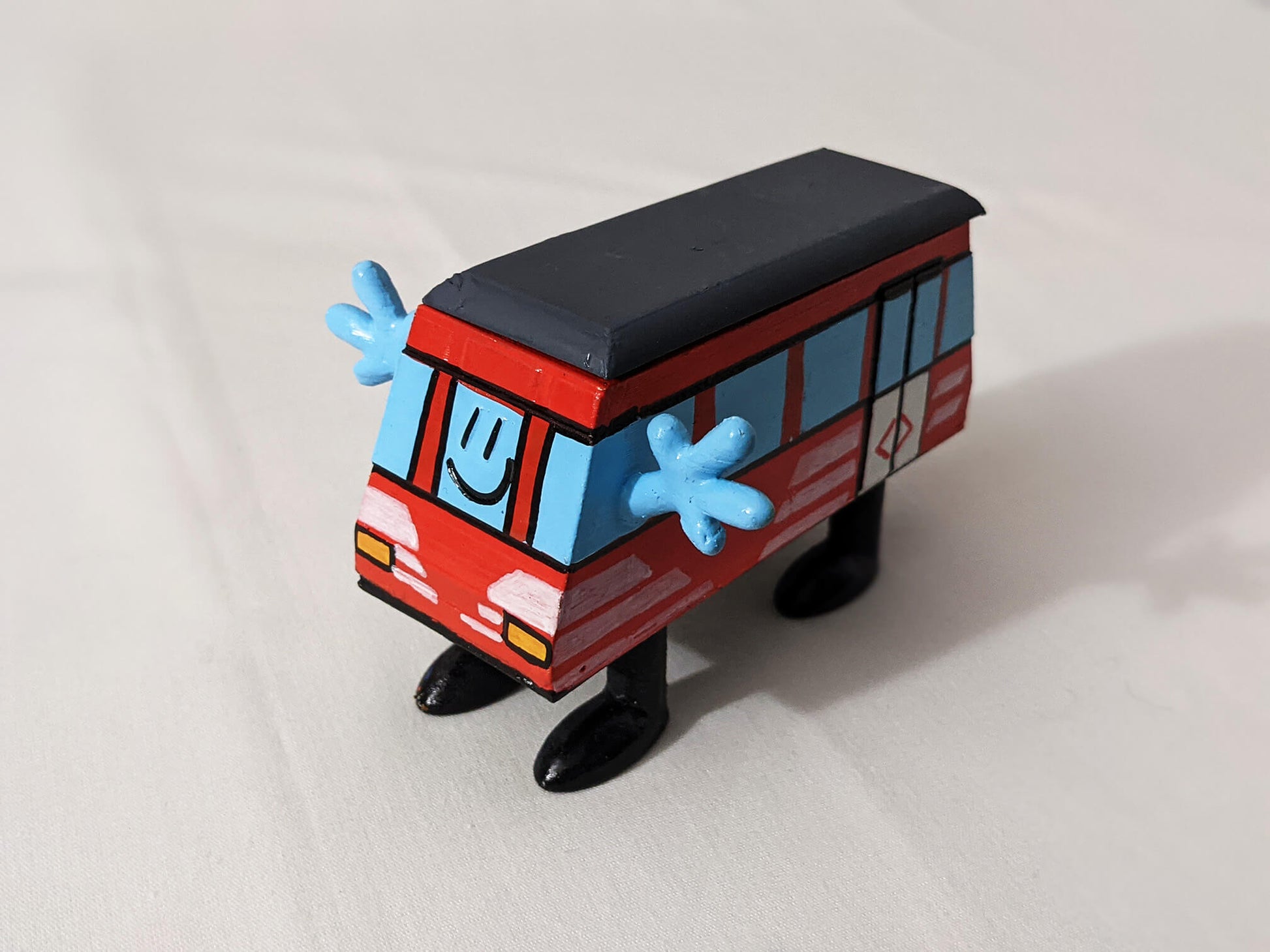 @camilescruela Madrid Metro old school 3D figure.