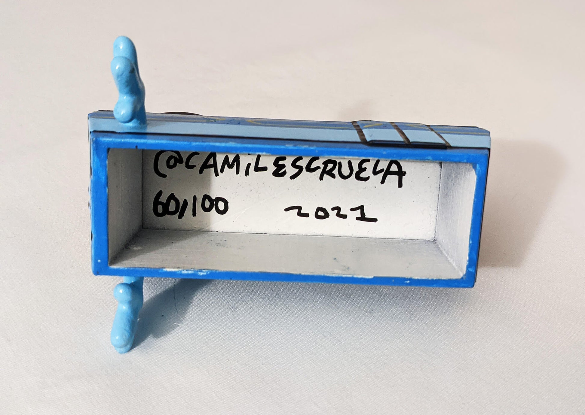 @camilescruela Kiev Metro 3D figure toy (inside)