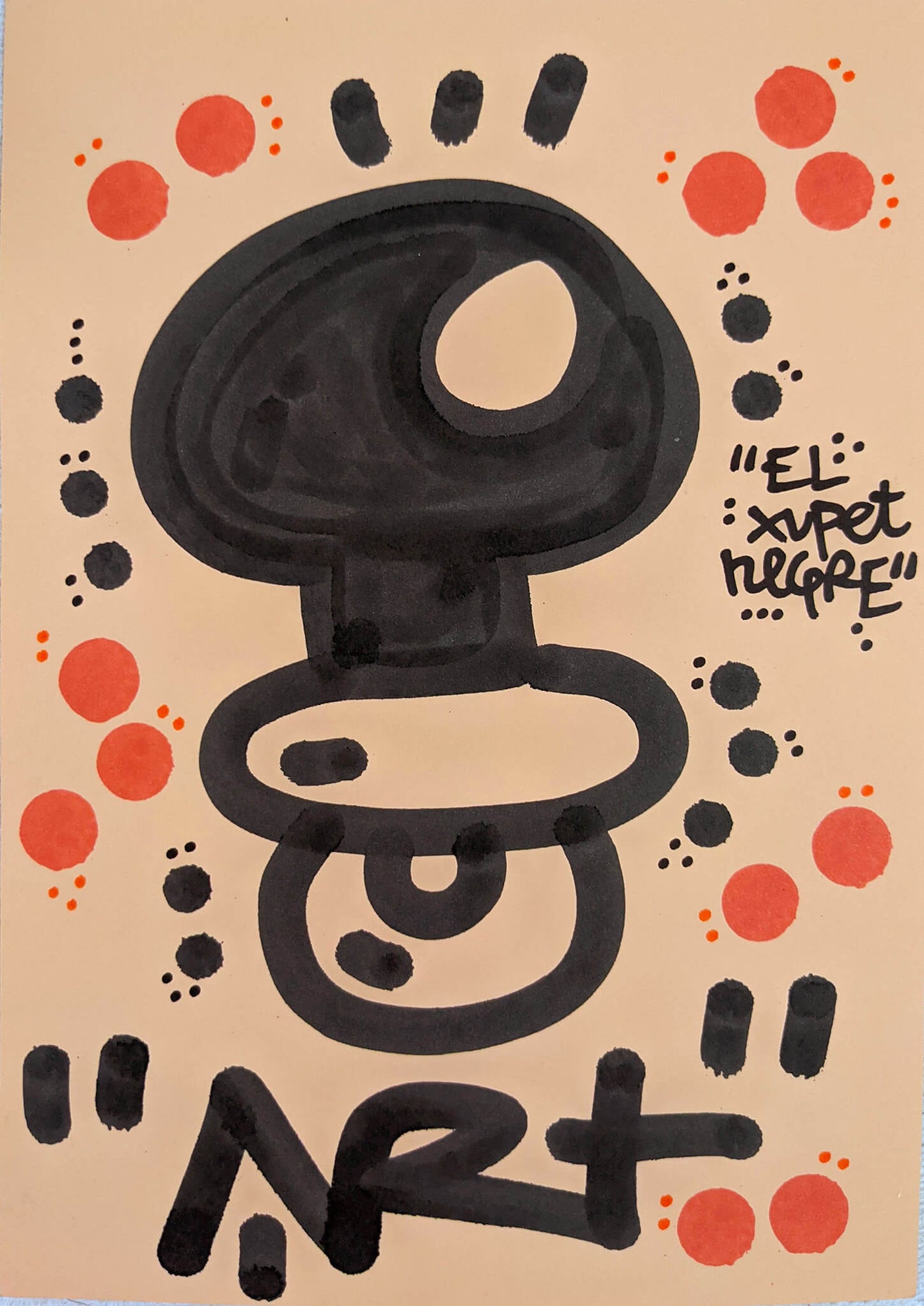 El Xupet Negre - "Art" original work