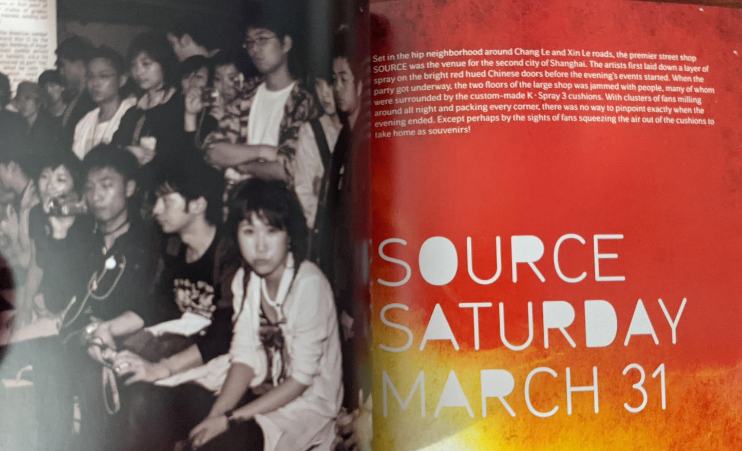 K - Spray International Tour Book pages