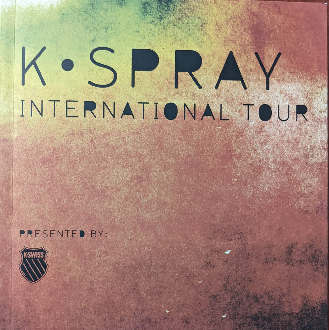 K - Spray International Tour Book ( Pez, Flying Fortress and The London Police) front