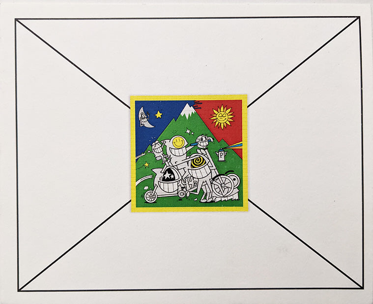 Pez - Bicycle Day (Gris) Certificate of Authenticity (back)