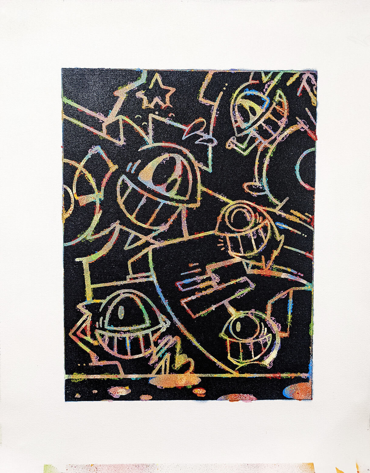 Pez canvas "I'ts not a game (1)" (full)