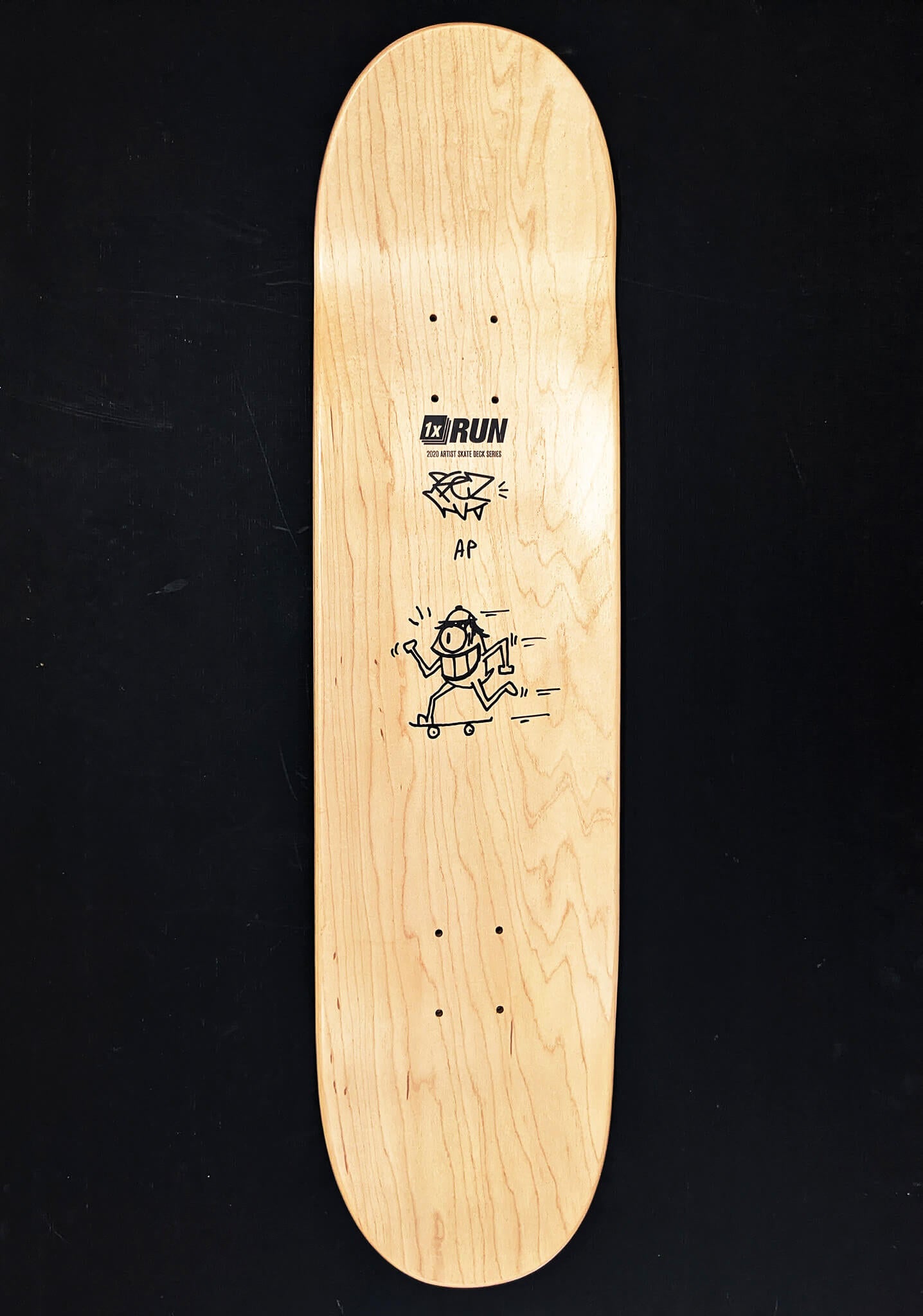 Pez's Skate Deck "20 Years Smiling" Augmented Reality (1) - Front