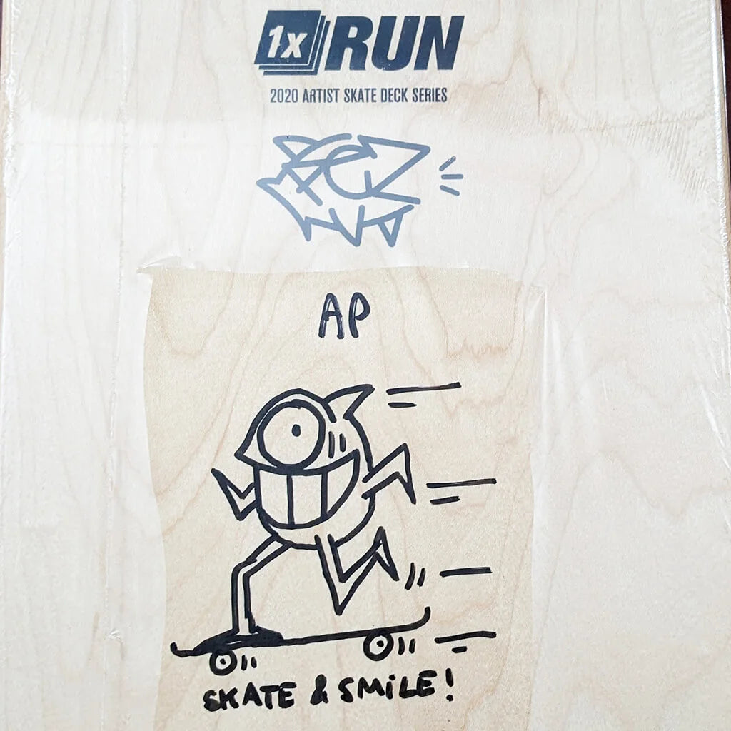 Pez - "20 Years Smiling" (Tabla de Skate AR) (2)