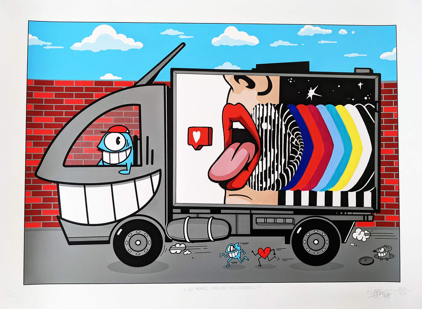 Print by Pez & Jaykaes "Trick Trucks"