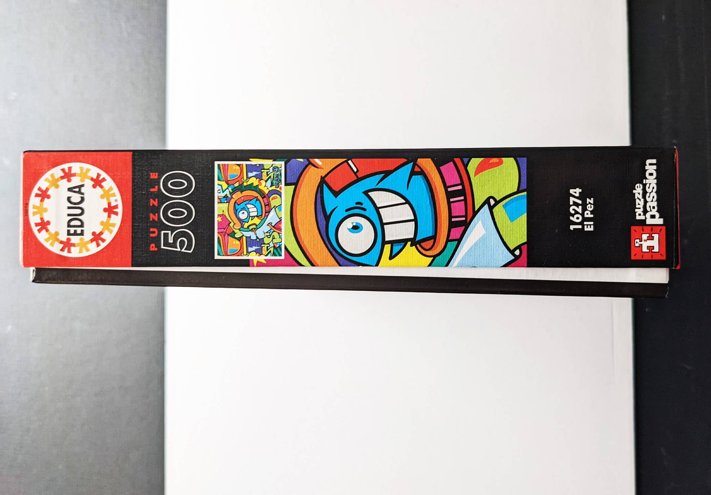 Puzzle by Pez signed (other side)