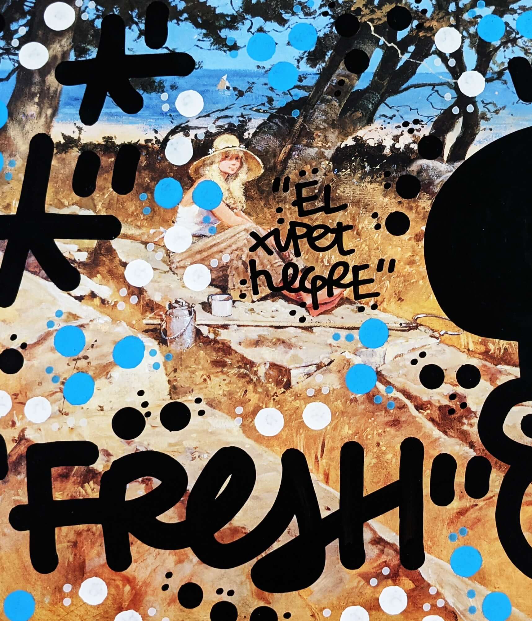 El Xupet Negre - "Fresh" print (detail)