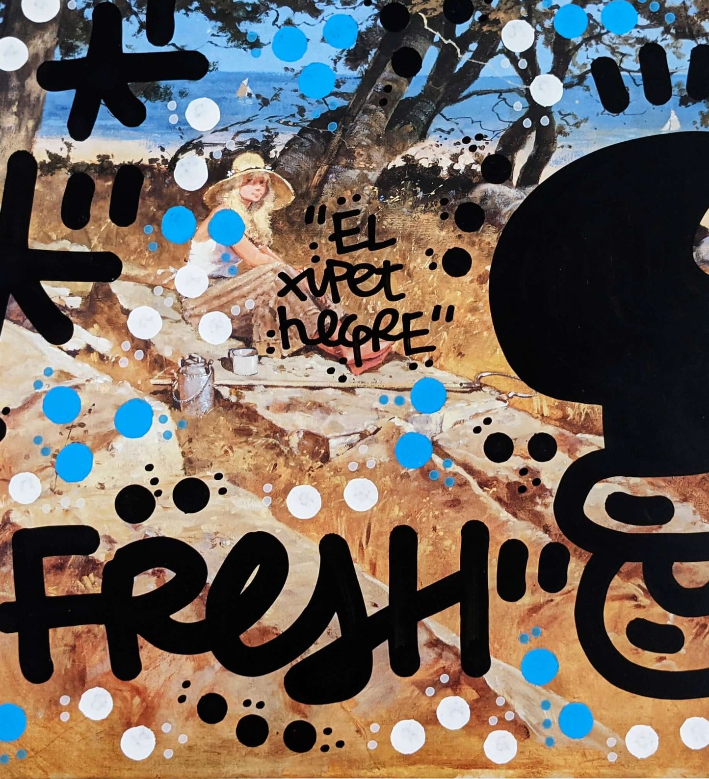 El Xupet Negre - "Fresh" print (detail 2)