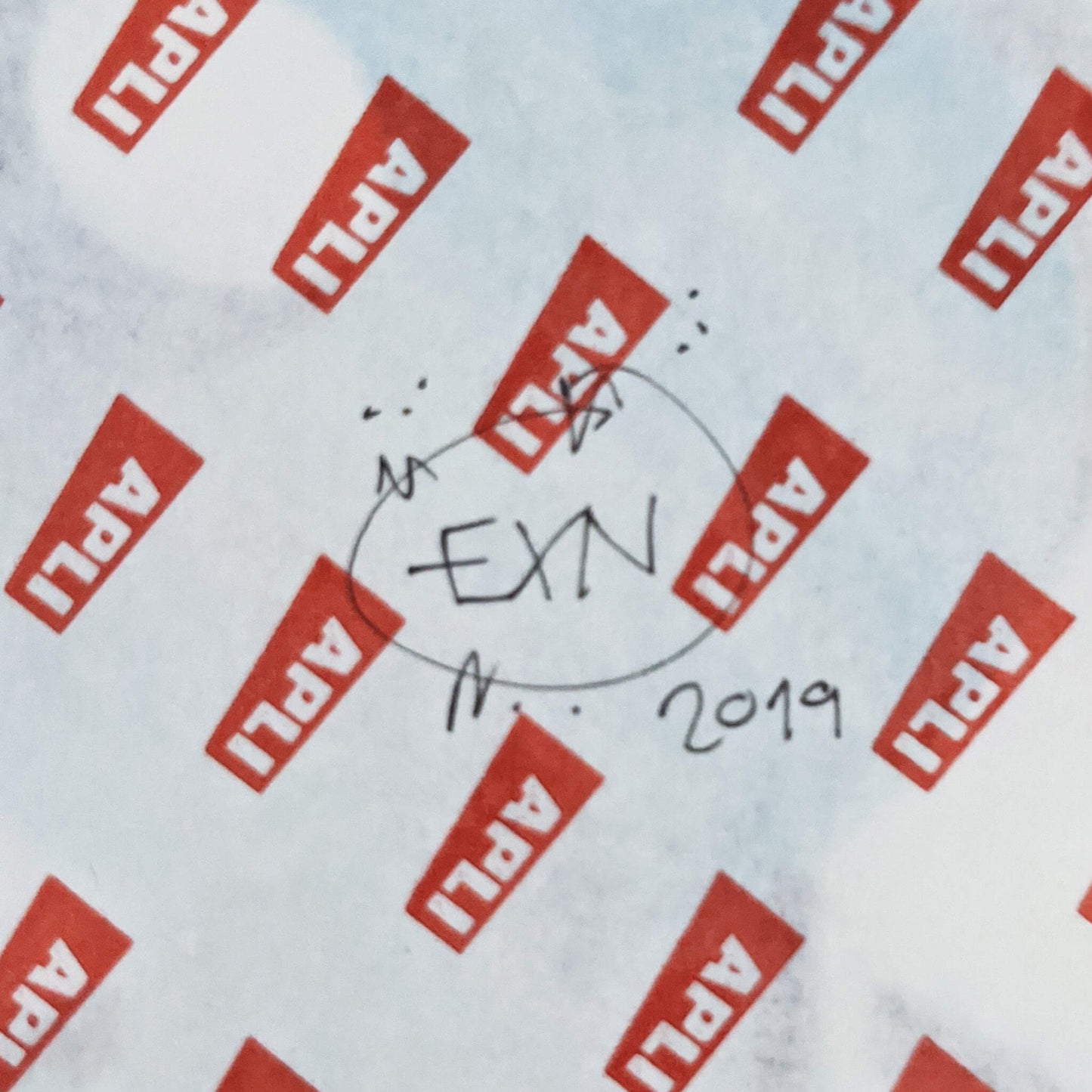 El Xupet Negre - "Sticker (Graffiti)" (Original) Signature