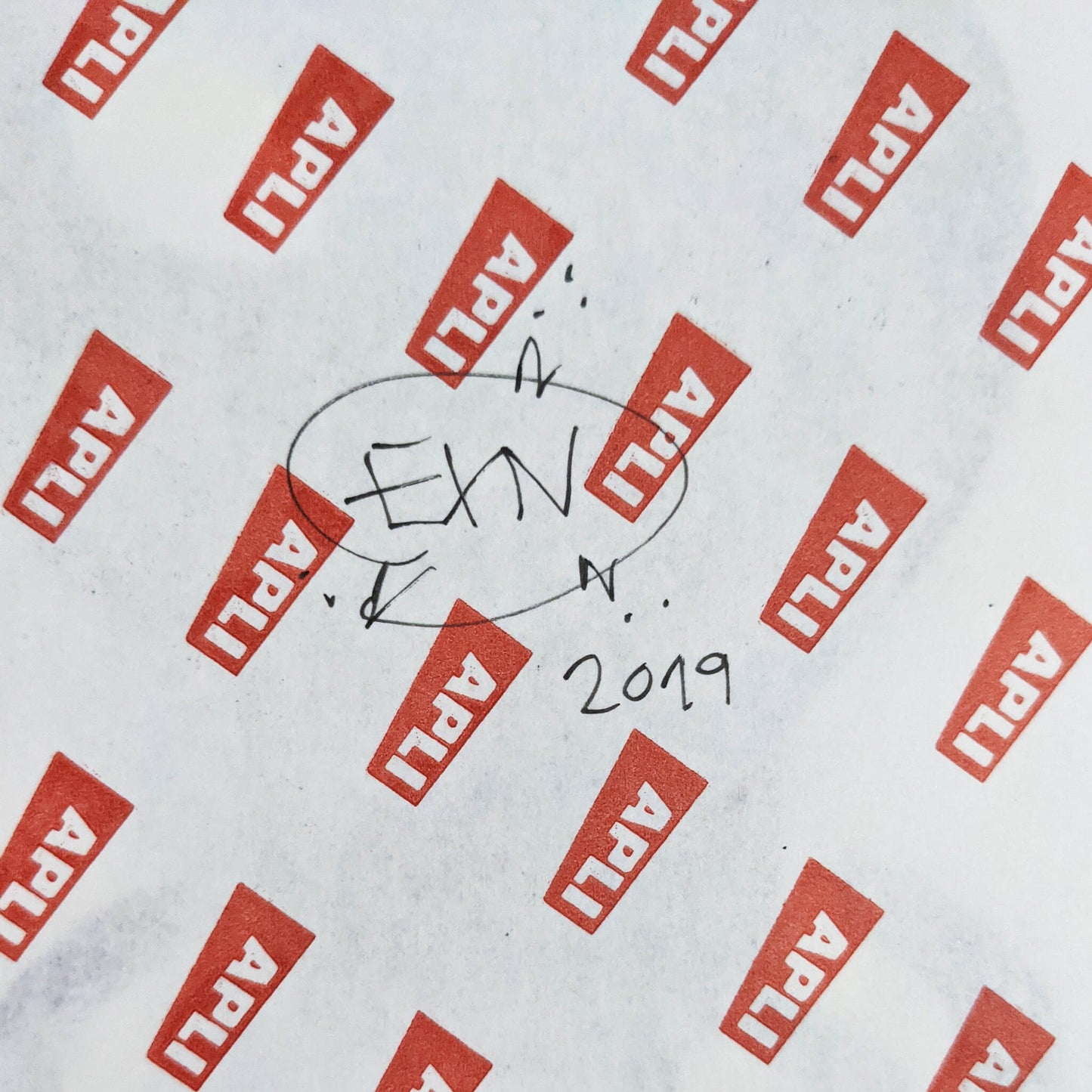 El Xupet Negre - "Peace" Sticker (signature)