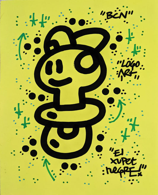 El Xupet Negre - "Yellow BCN" original work