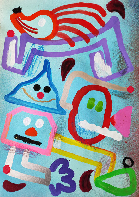 Zosen work "Tribal crew"