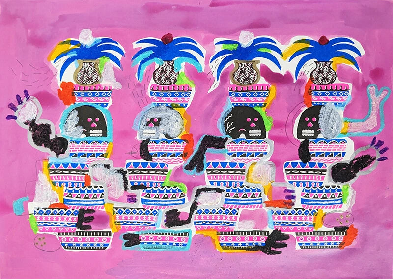 Zosen work "African totems"
