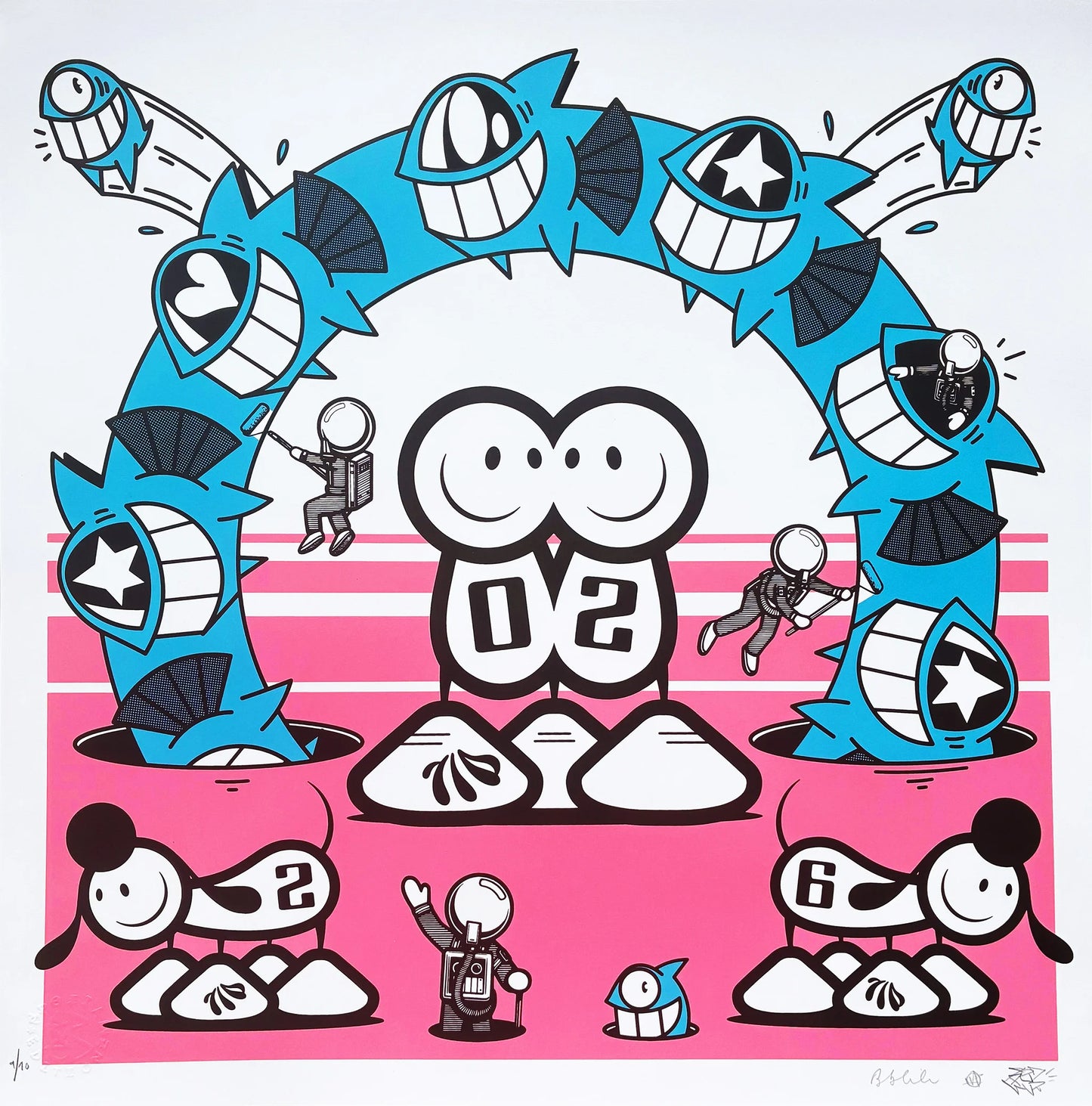 Pez & The London Police - "Deep Blue Day" (Pink Edition)