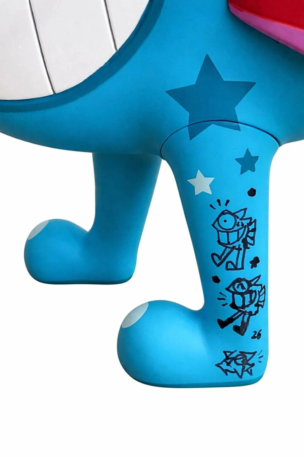 Pez - The Walking Fish (Tropical) (Art Toy) (Hand-Finished)