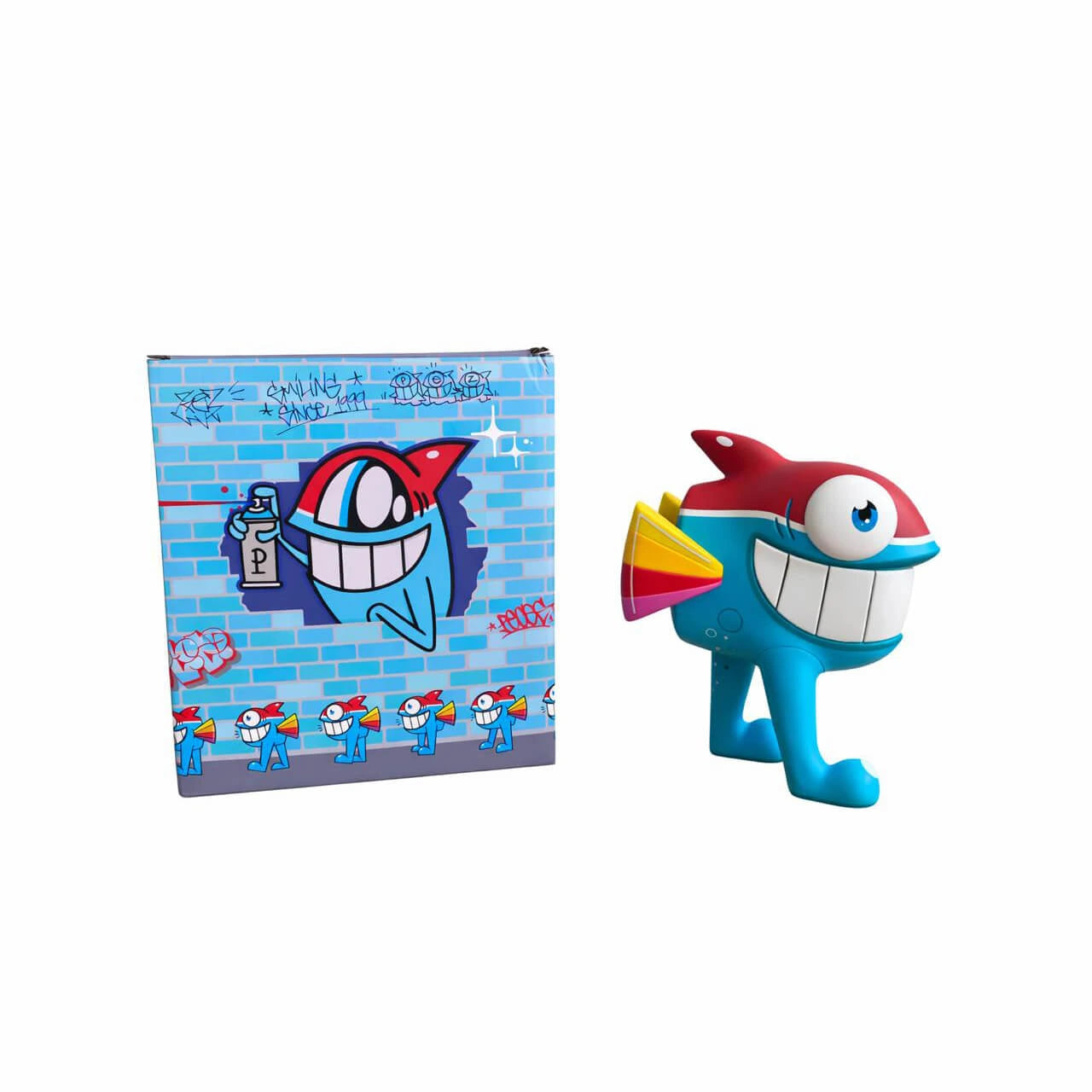 Pez - The Walking Fish (Tropical) (Art Toy) (Hand-Finished)