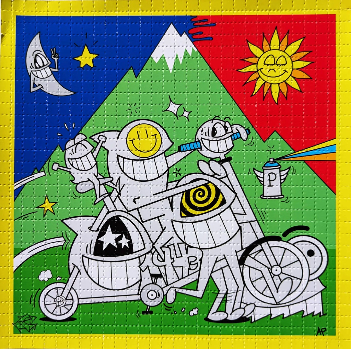 Pez - "Bicycle day (Gris)"