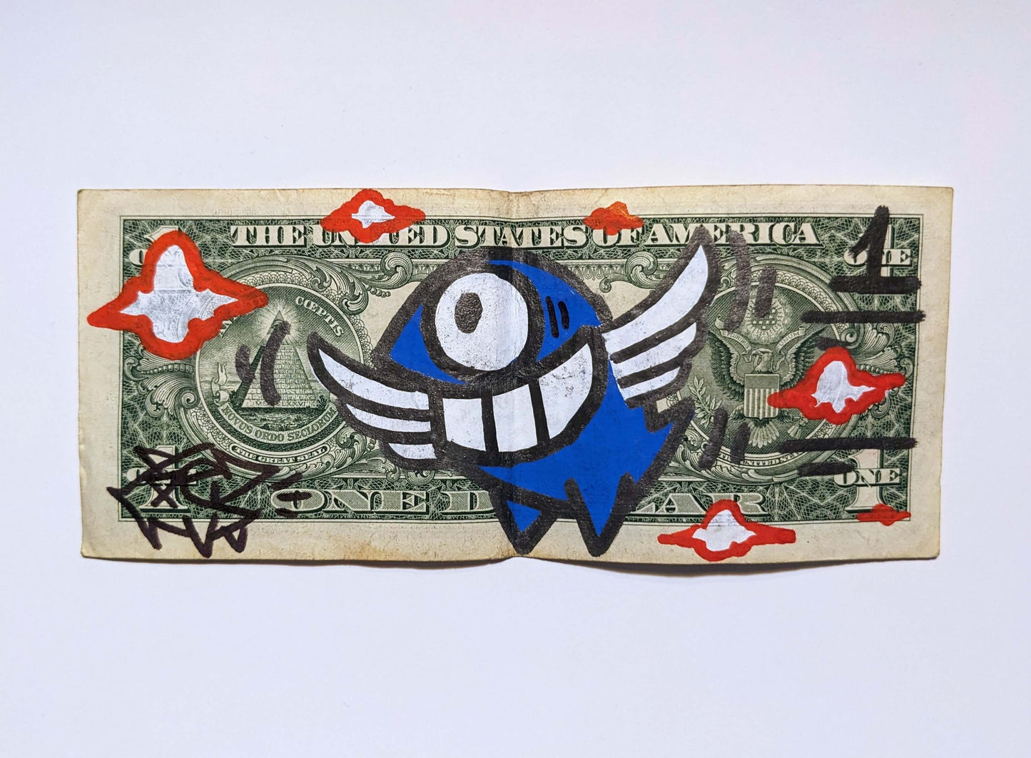 Pez - "PE$" (Flying Pez) one dollar note