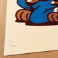 Flying Förtress & Pez - PezFortress2025 (Red outline edition) (Screen-Print)