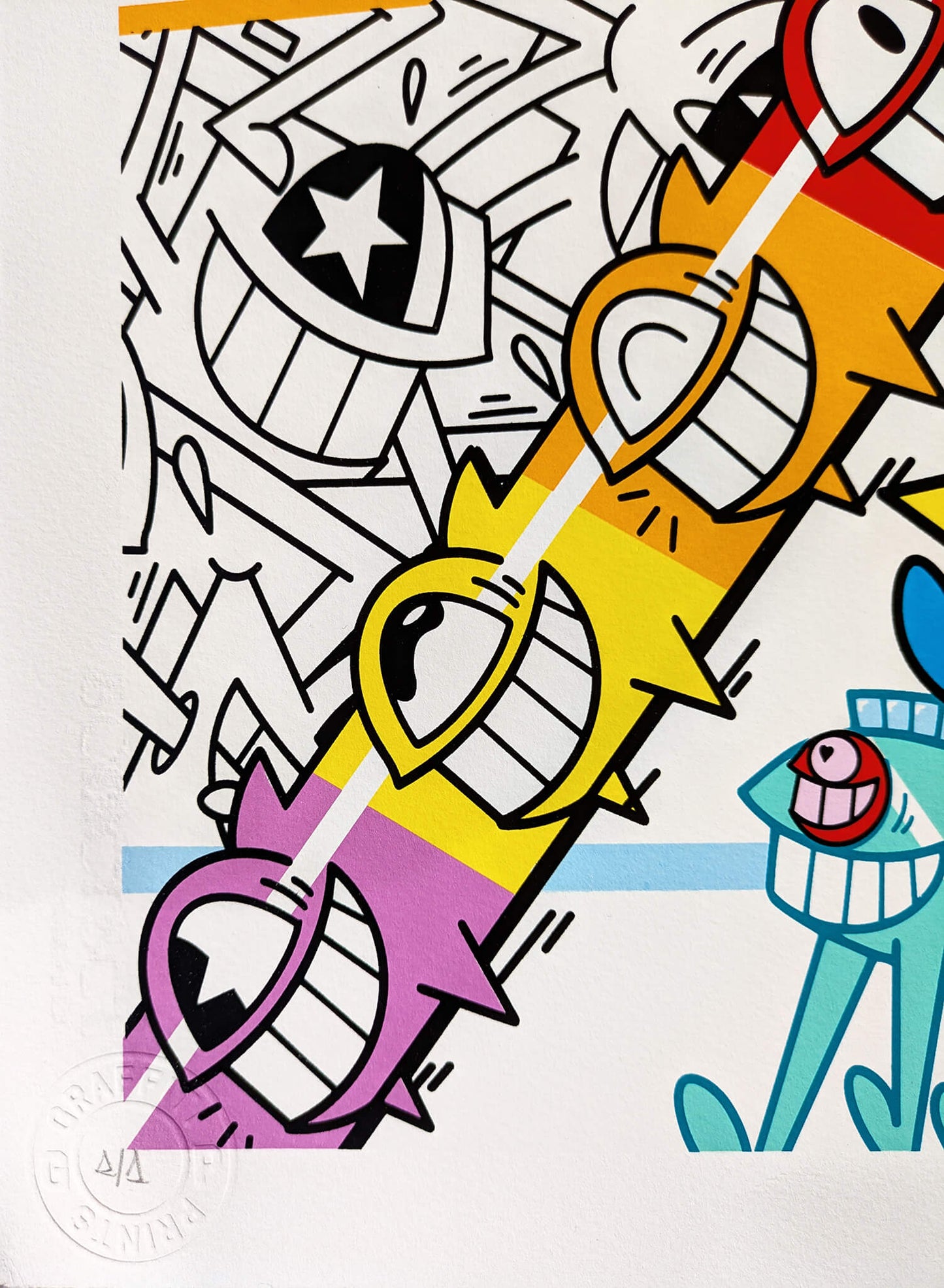 Pez - "Get up Stand Up" (Hand-finished Print)