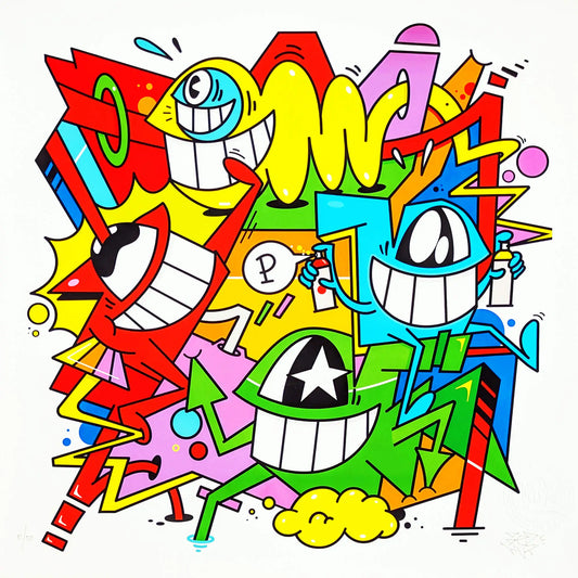Pez - “Graffiti Sunday” (Miniprint)