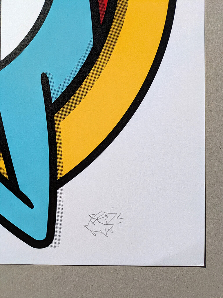 Pez - "Spraying in a circle 15"(I Love Barcelona)