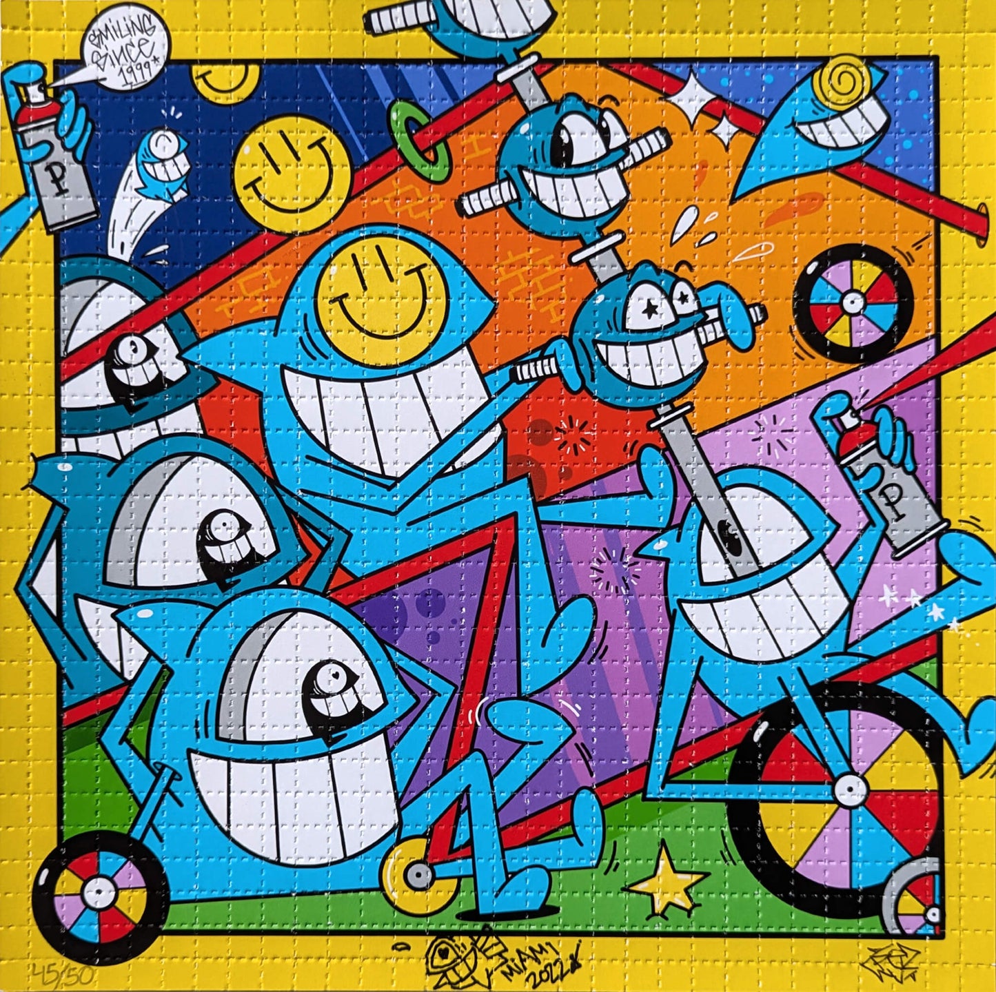 Pez - "Riding in the neighbourhood" (Variant)(Love)(Obra Intervenida)