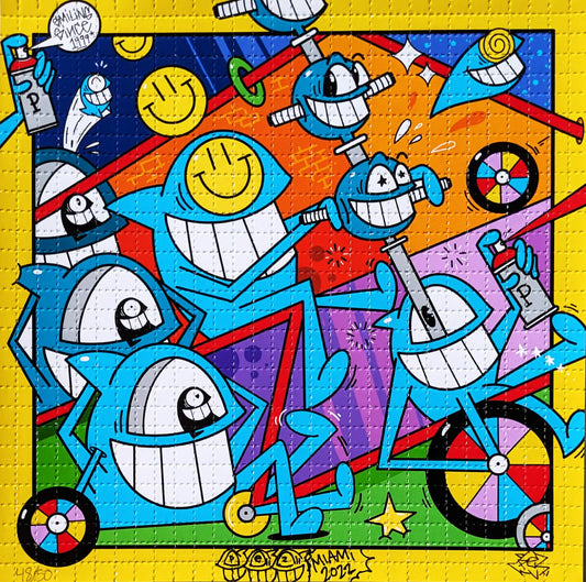 Pez - "Riding in the neighbourhood" (Variant)(Three)(Original)