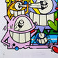 Pez - Smiles in style (49)(Hand-finished Screen Print)