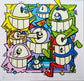 Pez - Smiles in style (50)(Hand-finished Screen Print)