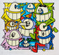 Pez - Smiles in style (51)(Hand-finished Screen Print)