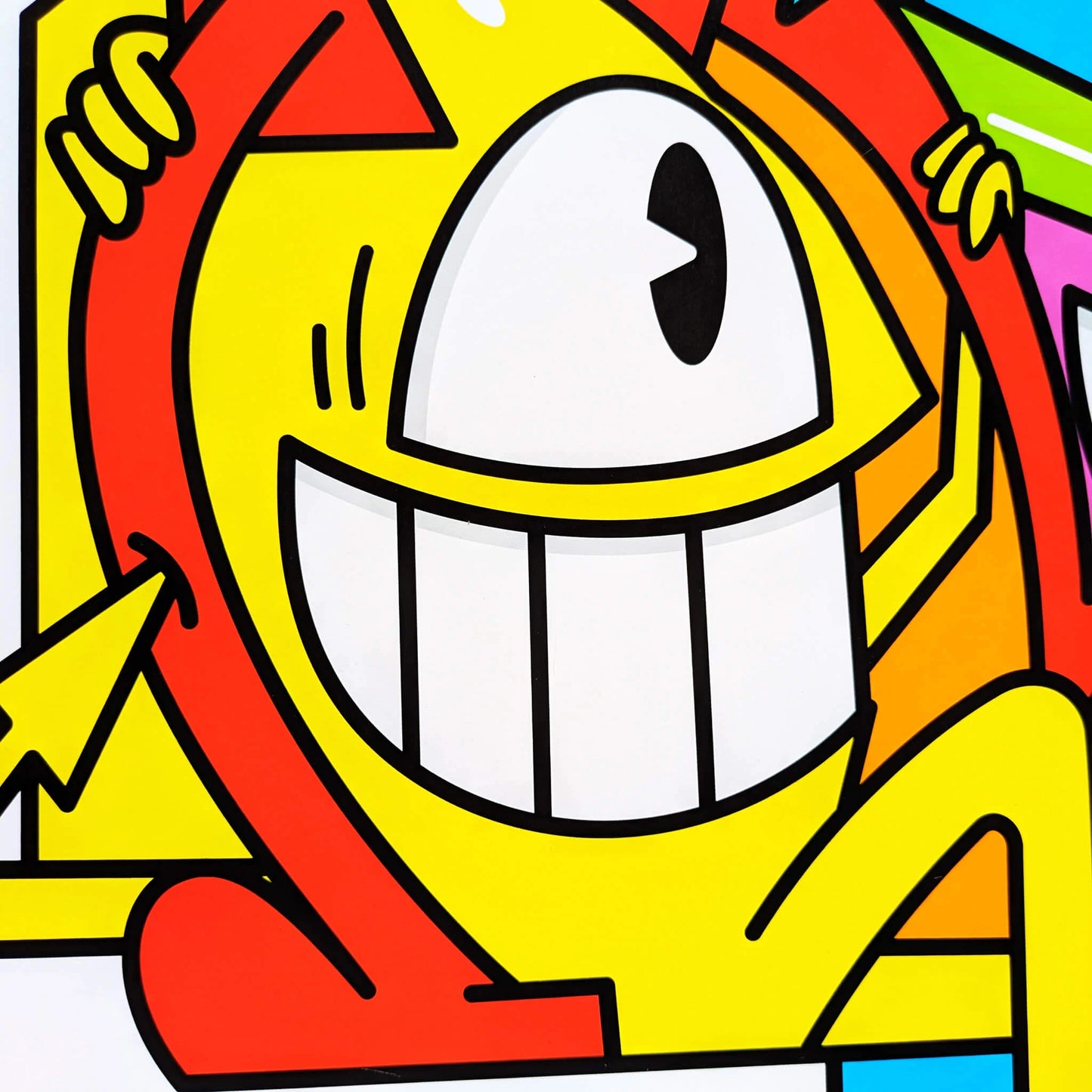 Pez - Square Smiles (giclée print)