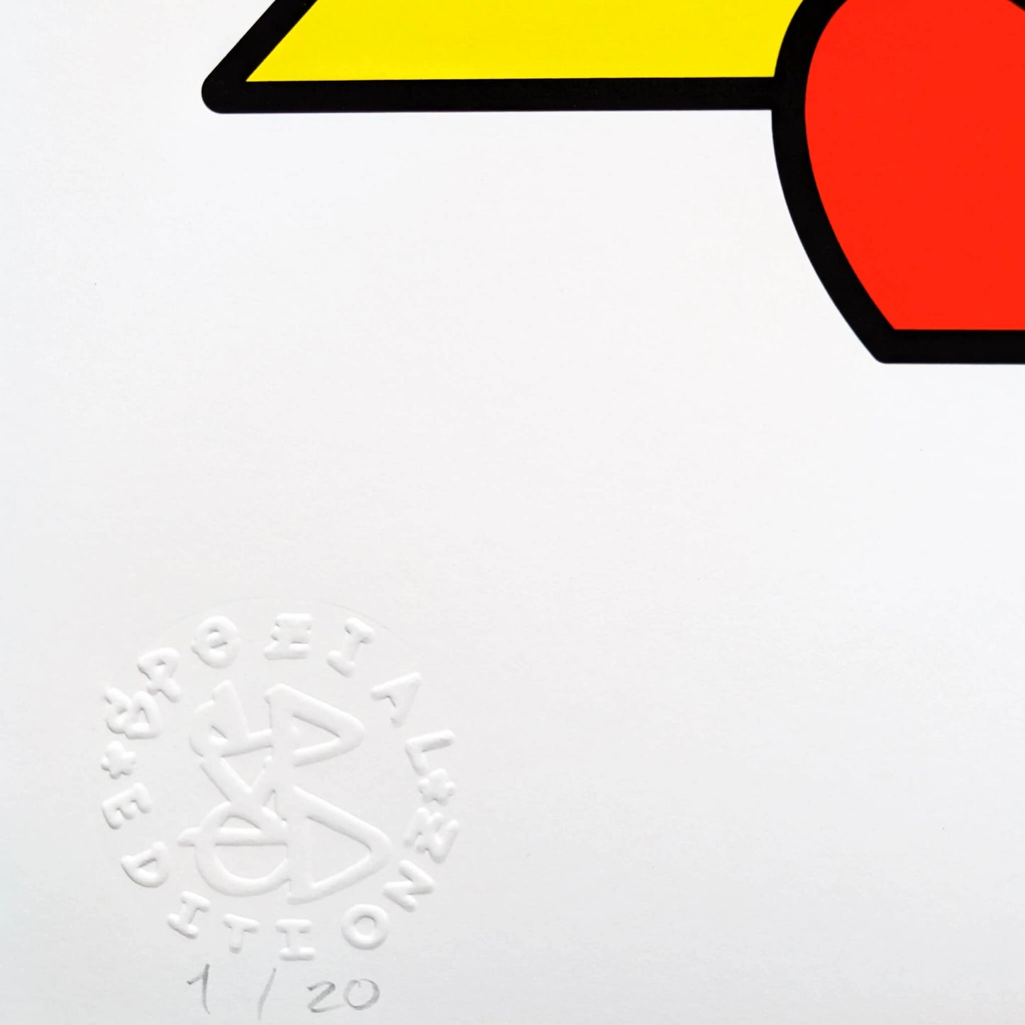 Pez - Square Smiles (giclée print)