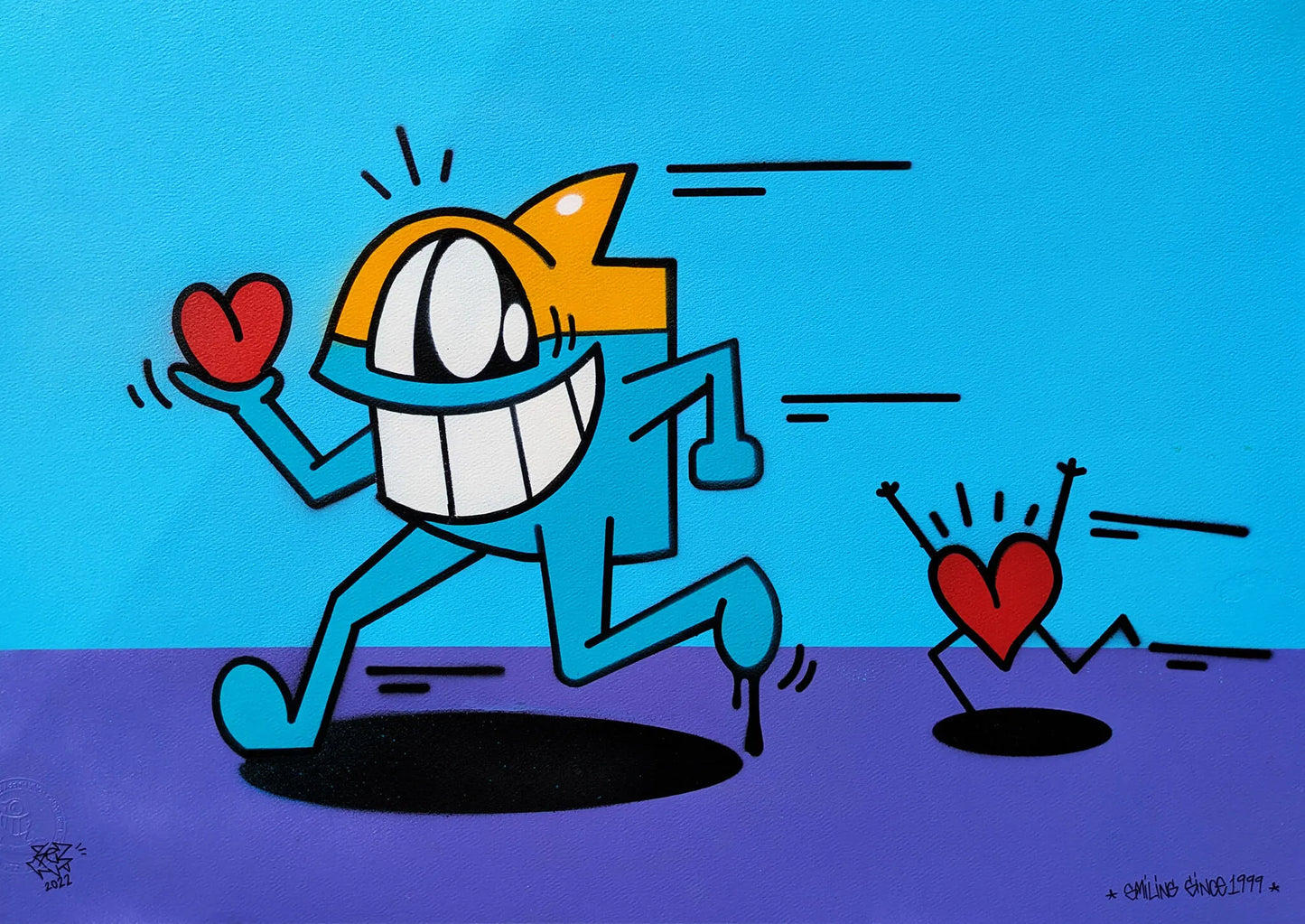 Pez - Stealing you love (Azul y Violeta) (Original)