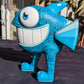 Pez - The Walking Fish (Full Doodle) (Original Hand-Finished Art Toy)