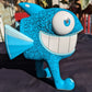 Pez - The Walking Fish (Full Doodle) (Original Hand-Finished Art Toy)